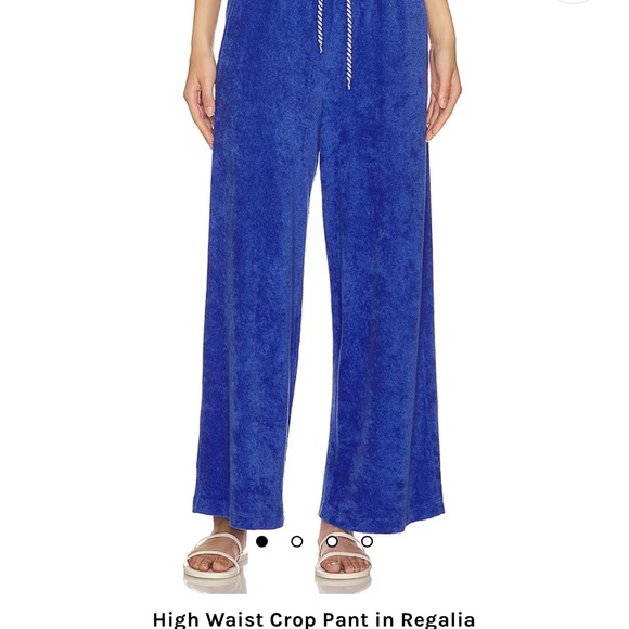 NWT Sundry terry pants and ombré tank, regalia blue, size XL - Picture 2 of 4